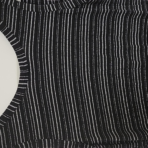 Dolce & Gabbana  Romantic Metallic Striped Dress Size 2/38 - Picture 12 of 17